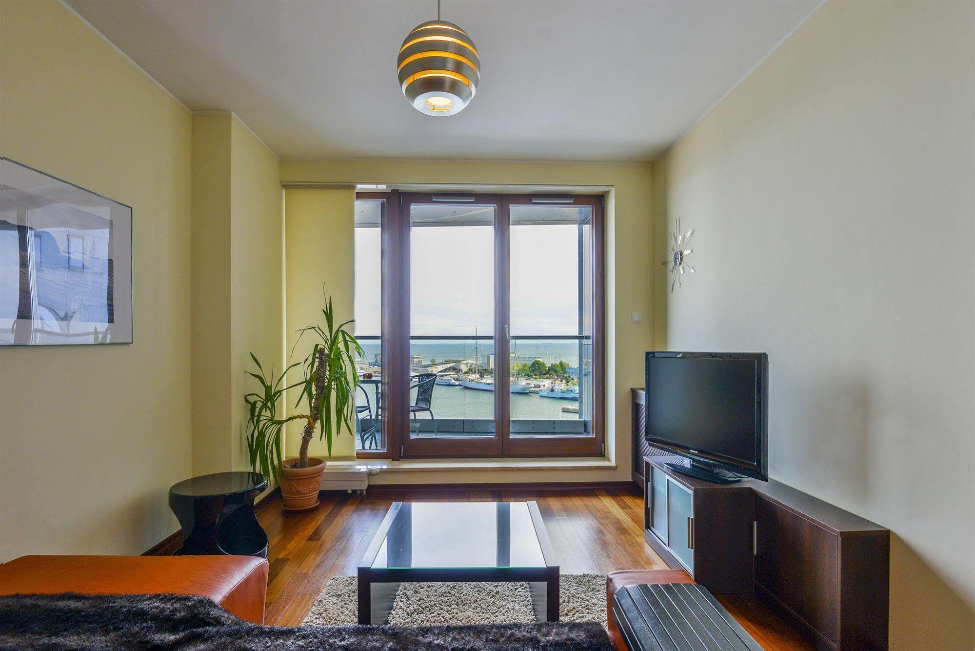 Apartament Sea Towers 格丁尼亚 外观 照片